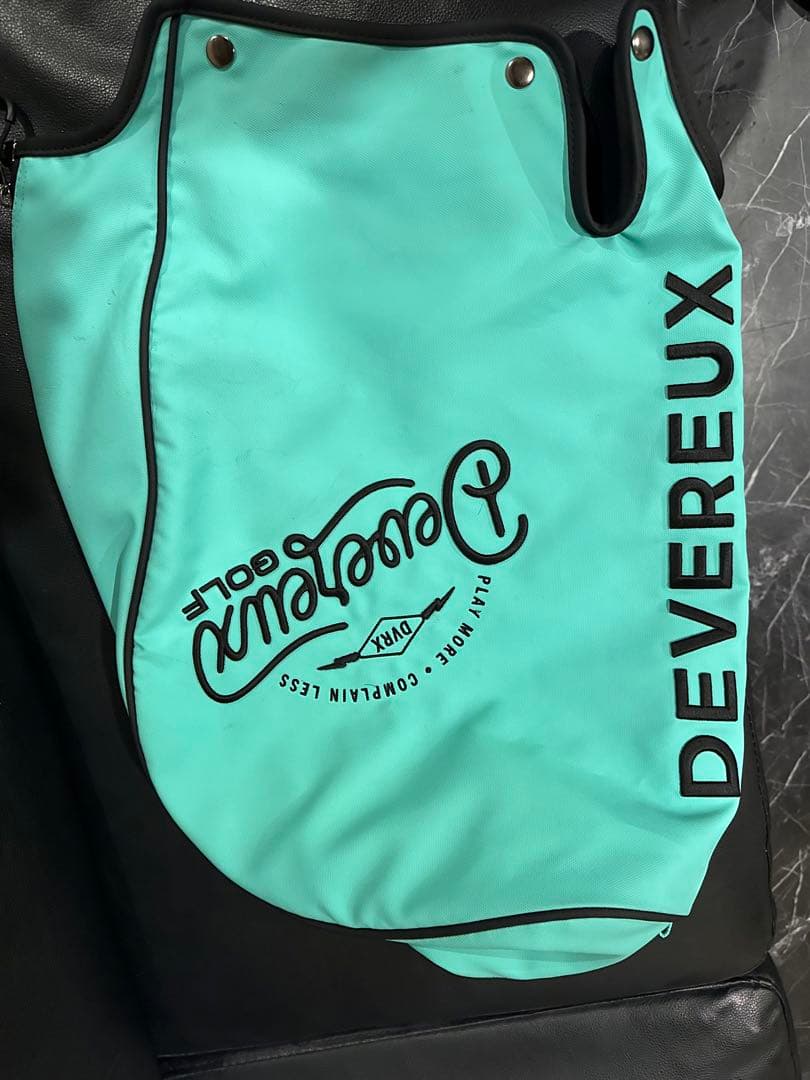 DEVEREUX GOLF ターコイズ ゴルフバッグ　キャディバッグ