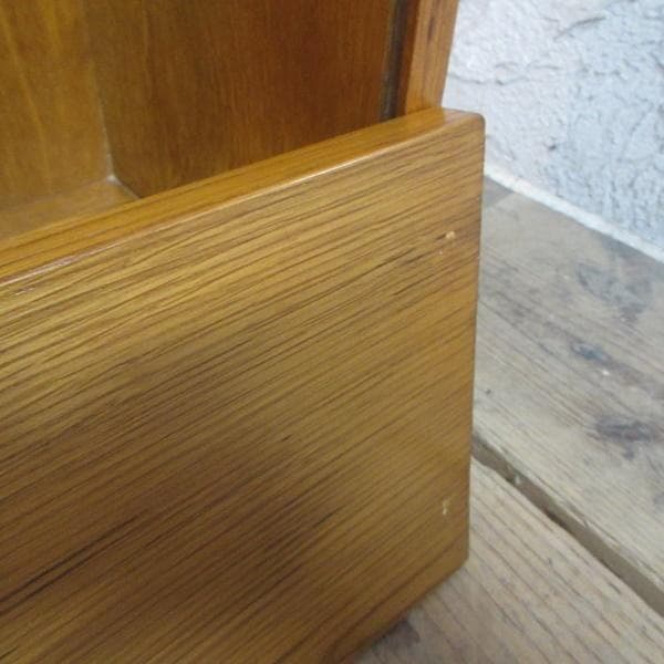 イギリス製 アンティーク 家具 ブックケース 本棚 書棚 ガラス戸 6158e