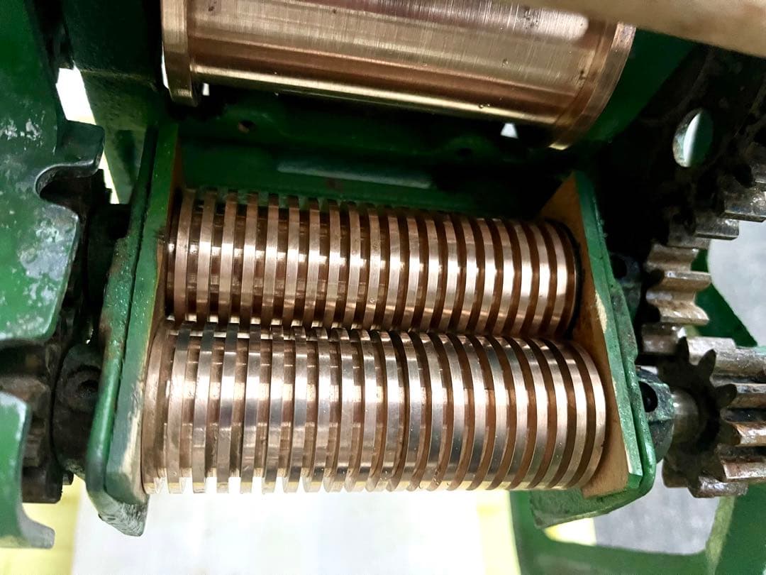 小野式　製麺機　1型　清掃済み　即日又は翌日発送　真鍮綺麗です。