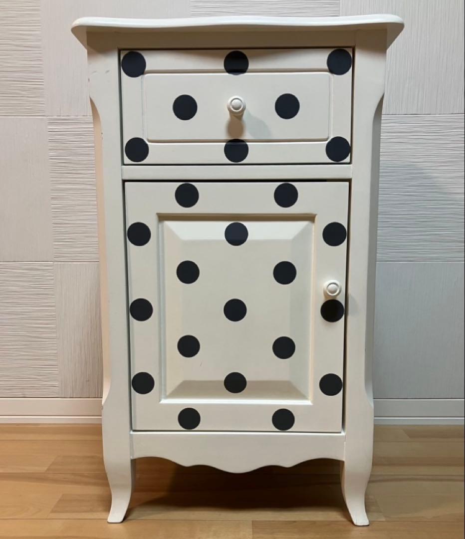 フランフラン　キャビネット　ドット