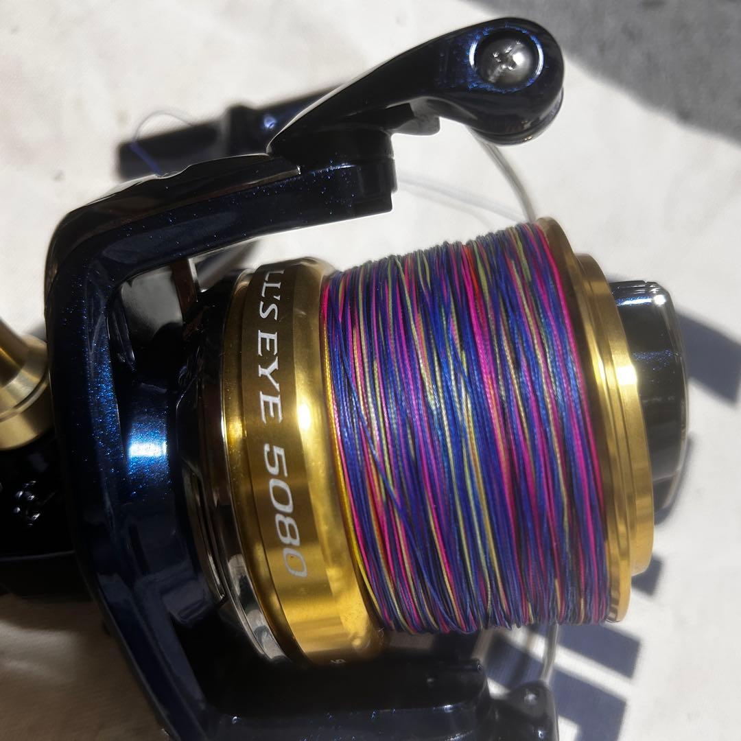 【美品】 シマノ ブルズアイ 5080 スピニングリール 遠投