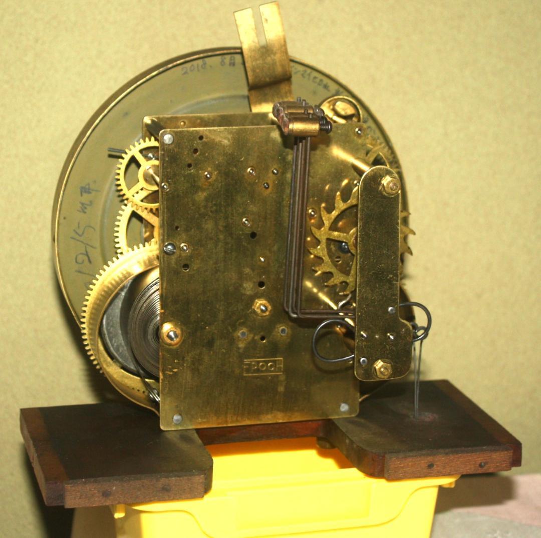 可動品 中型 EPOCH 今津時計 アンティーク 柱時計 掛時計 ２打打ち