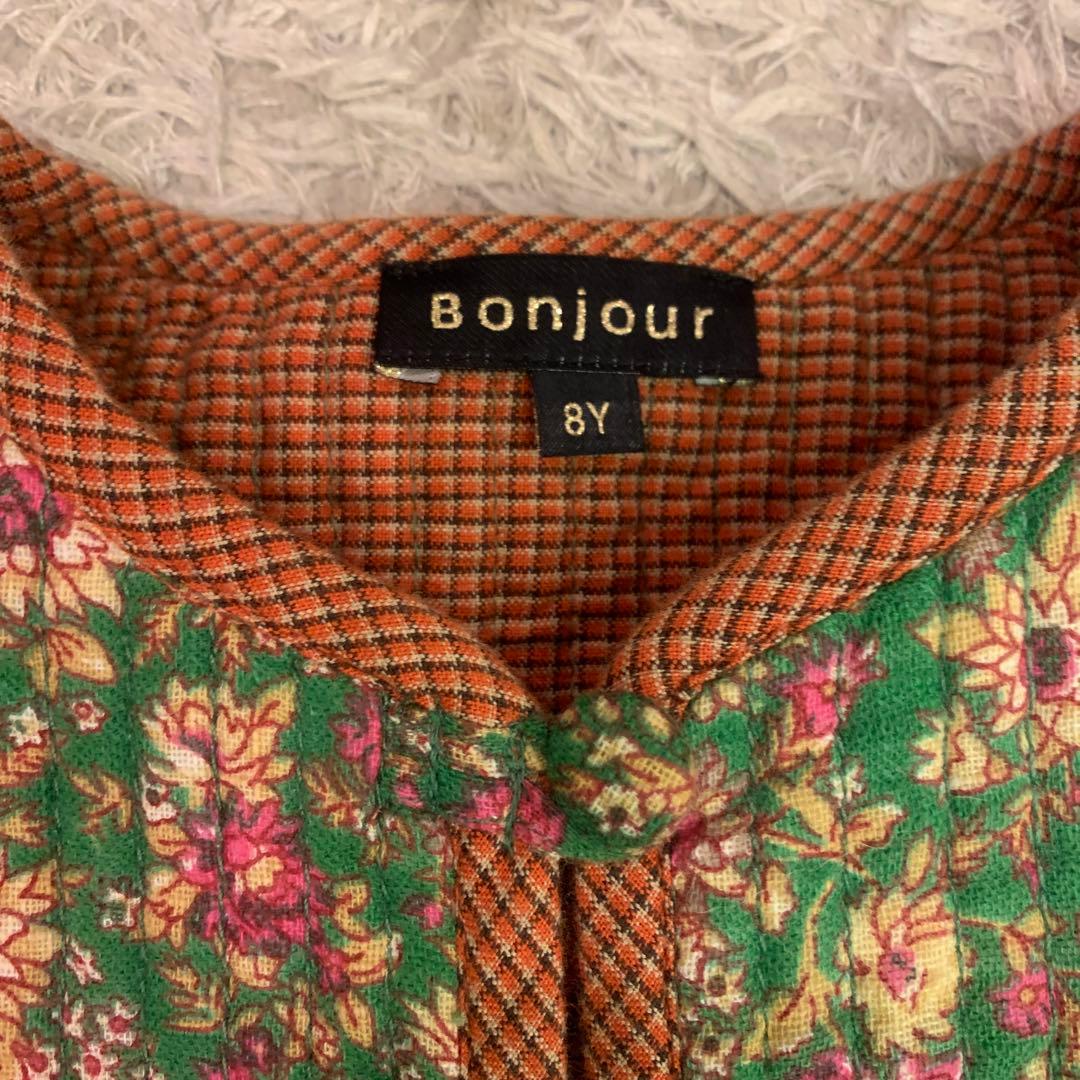 【*。様 限定大幅値下げ美品秋冬おすすめ　Bonjour diary花柄ジャケッ