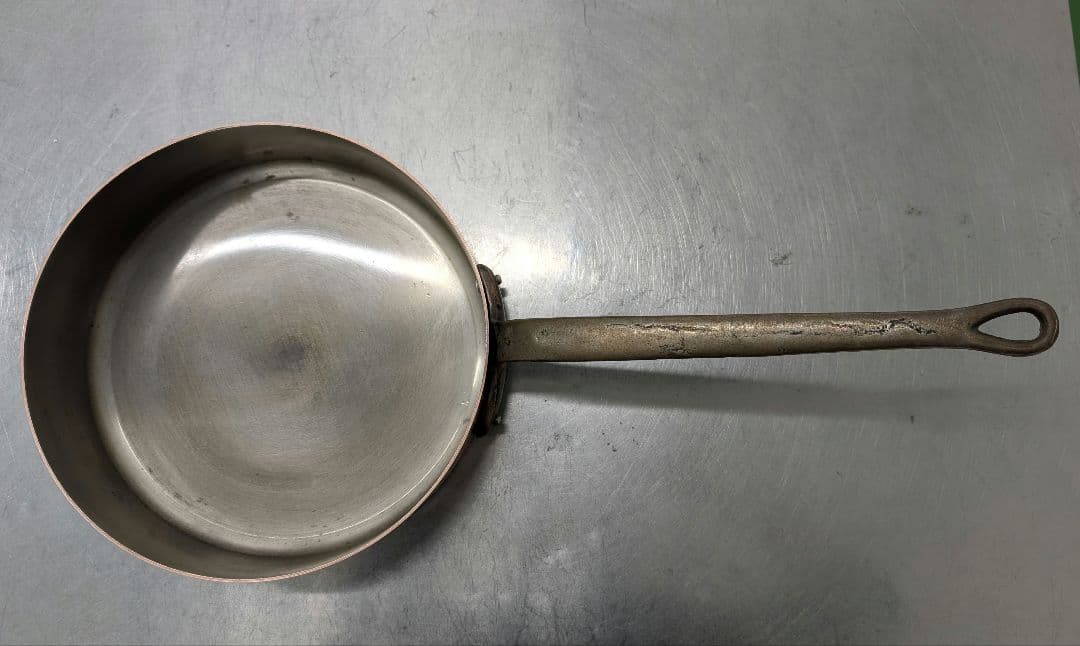 アンティーク　銅製 片手鍋 約28cm