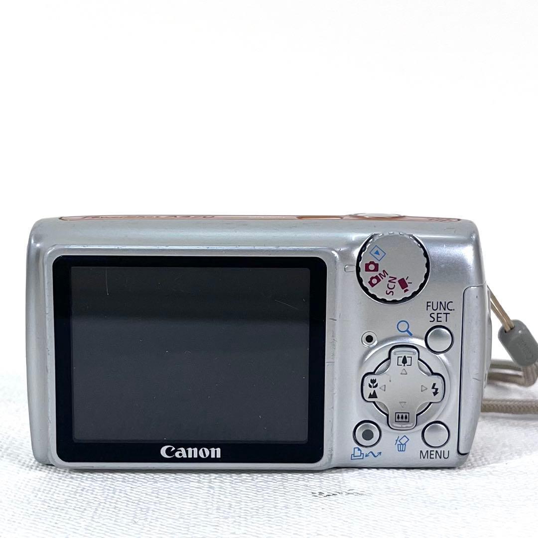 単三電池使用 動作確認済 Canon PowerShot A470 平成レトロ