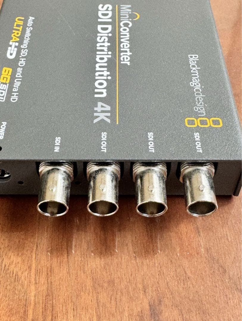 美品 動作正常 Blackmagic SDI Distribution 4K