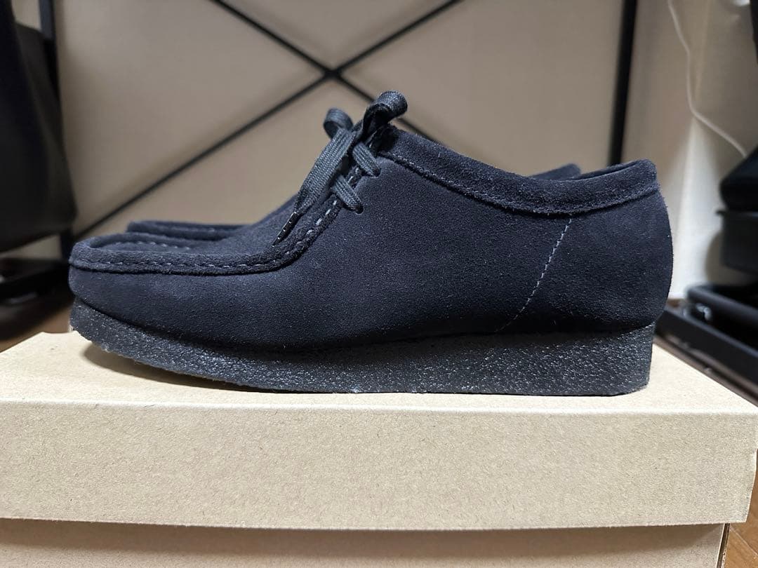 Clarks Originalsクラークスワラビー27cm箱・替え紐付き
