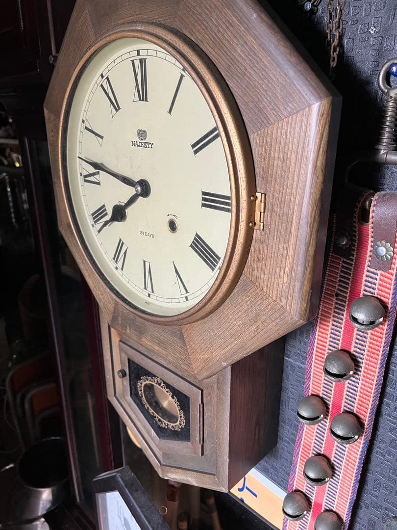 タケダゼンマイ振り子時計、タケダ時計、マジェスティ ゼンマイ振り子時計、昭和