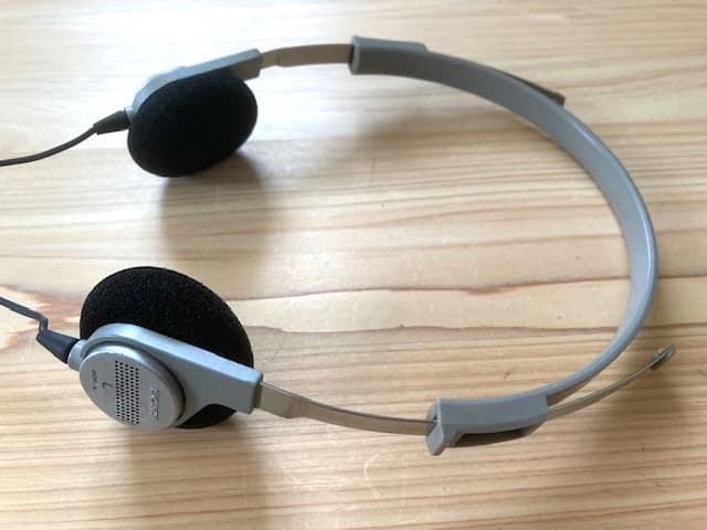 超希少美品 高音質 整備済完全動作品 TPS-L2用ヘッドホン MDR-3L2