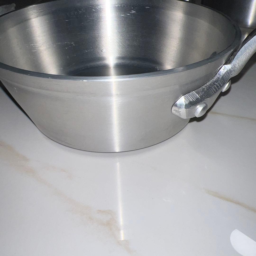 DON アルミ片手鍋 蓋付き5点セット