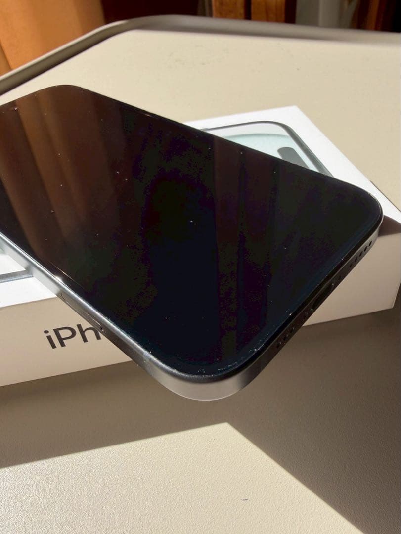 【 SIMフリー】Apple iPhone 15 ブラック 128Gb 本体