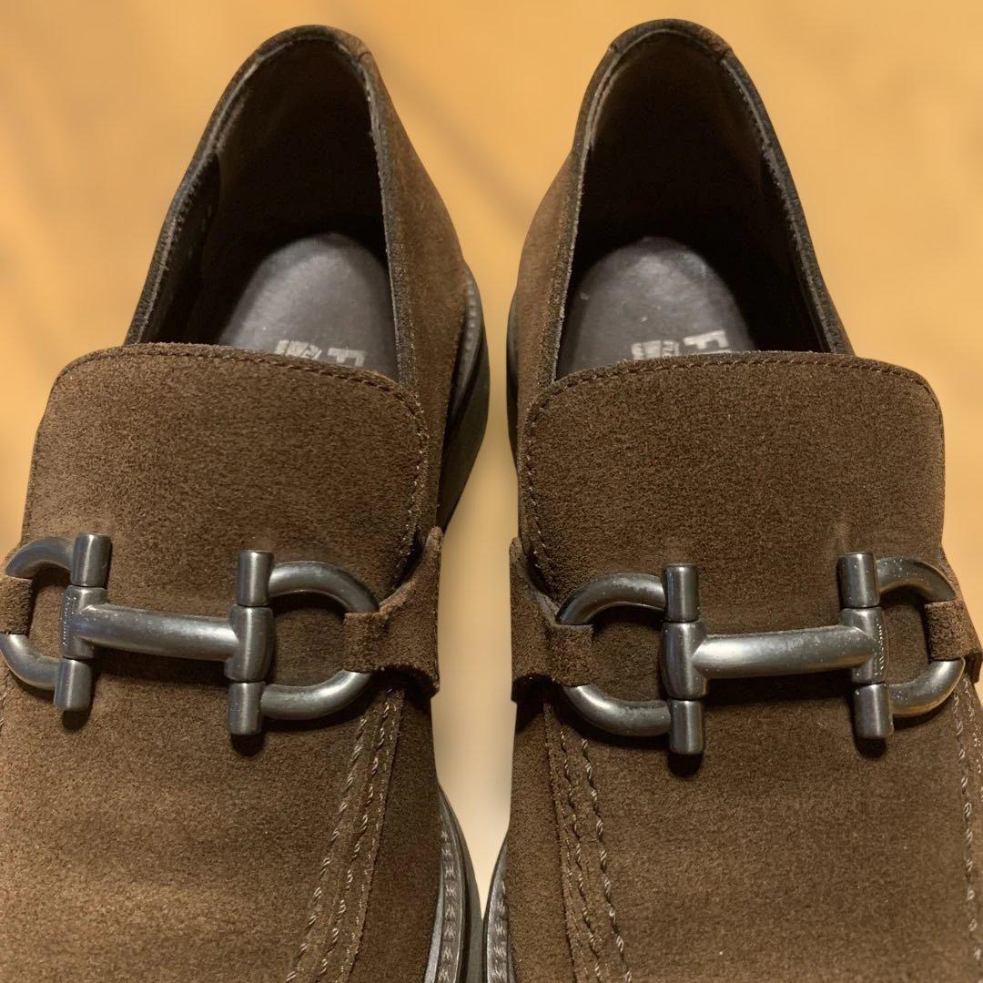 Ferragamo /スエード /ガンチーニシルバー金具/