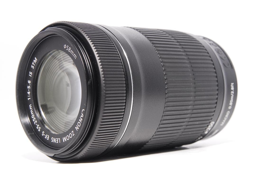 Canon EF-S 55-250mm IS STM 美品 望遠レンズ