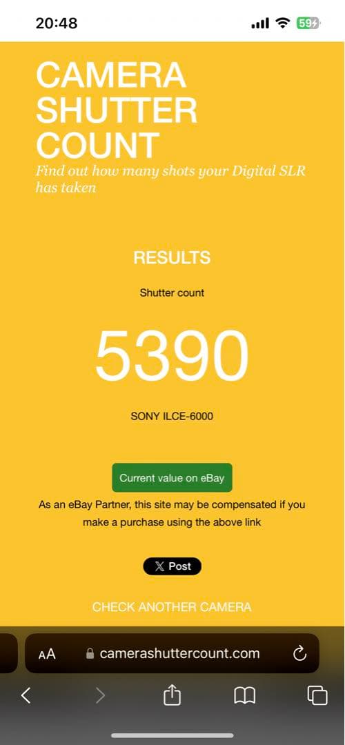 SONY α6000 E Full BOX 99% - レンズなし