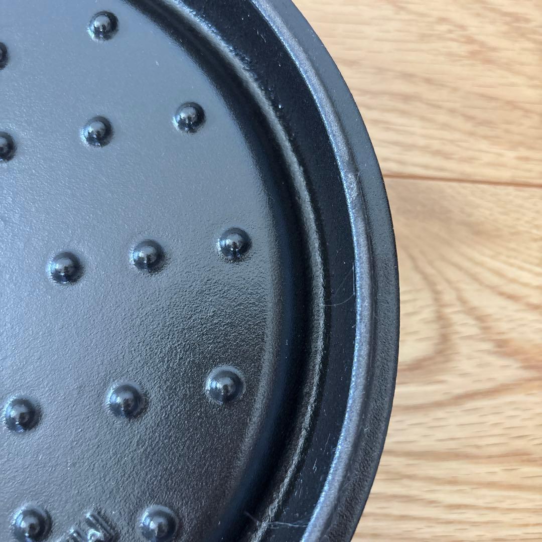 新品未使用★ストウブ ピコ ココット 22cm ブラック