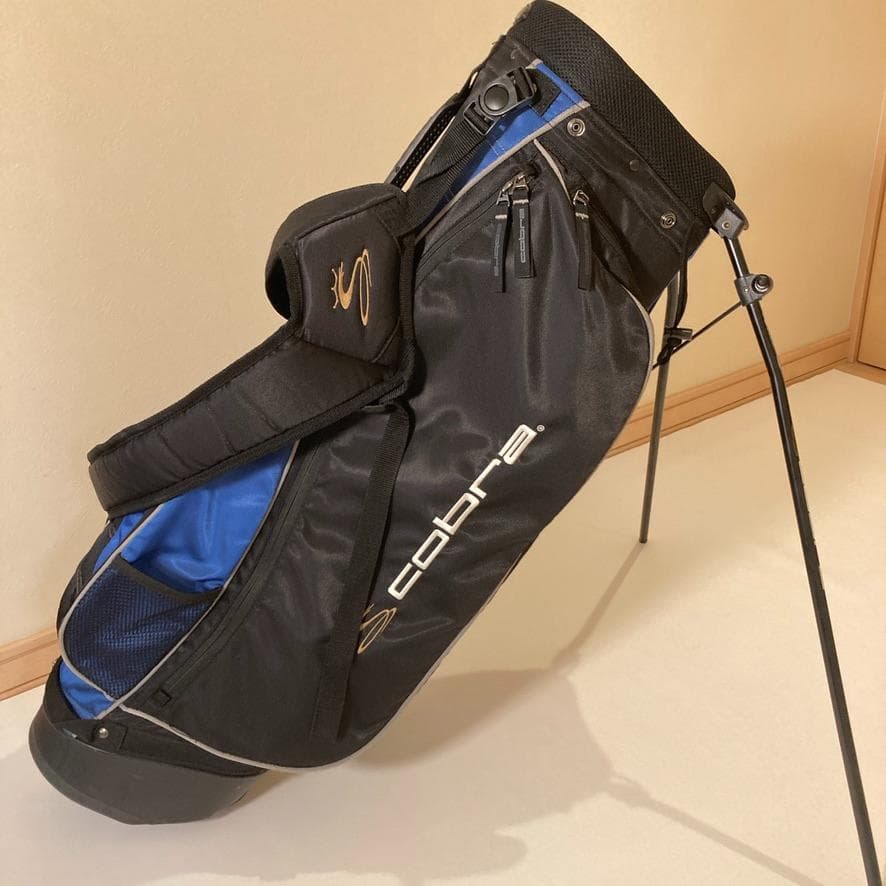 【ゆなパパ】COBRA　スタンドキャディバッグ ゴルフ 自立可 メンズ