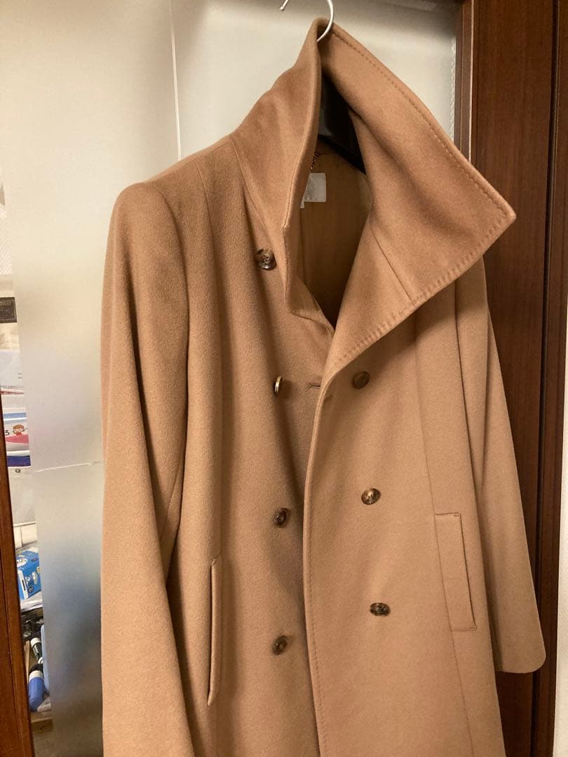 自由区　38 ロロピアーナカシミア100 コート　M