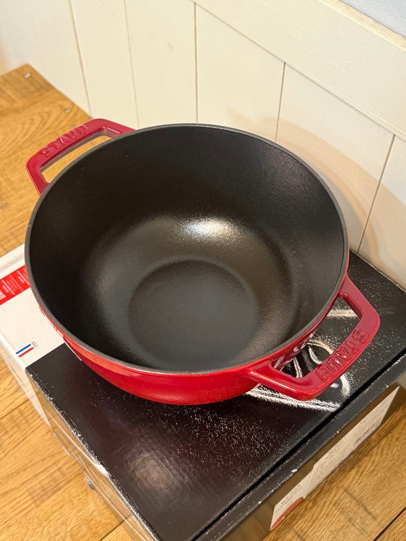 新品 ストウブ Wa-NABE L チェリー 20cm 40501-072