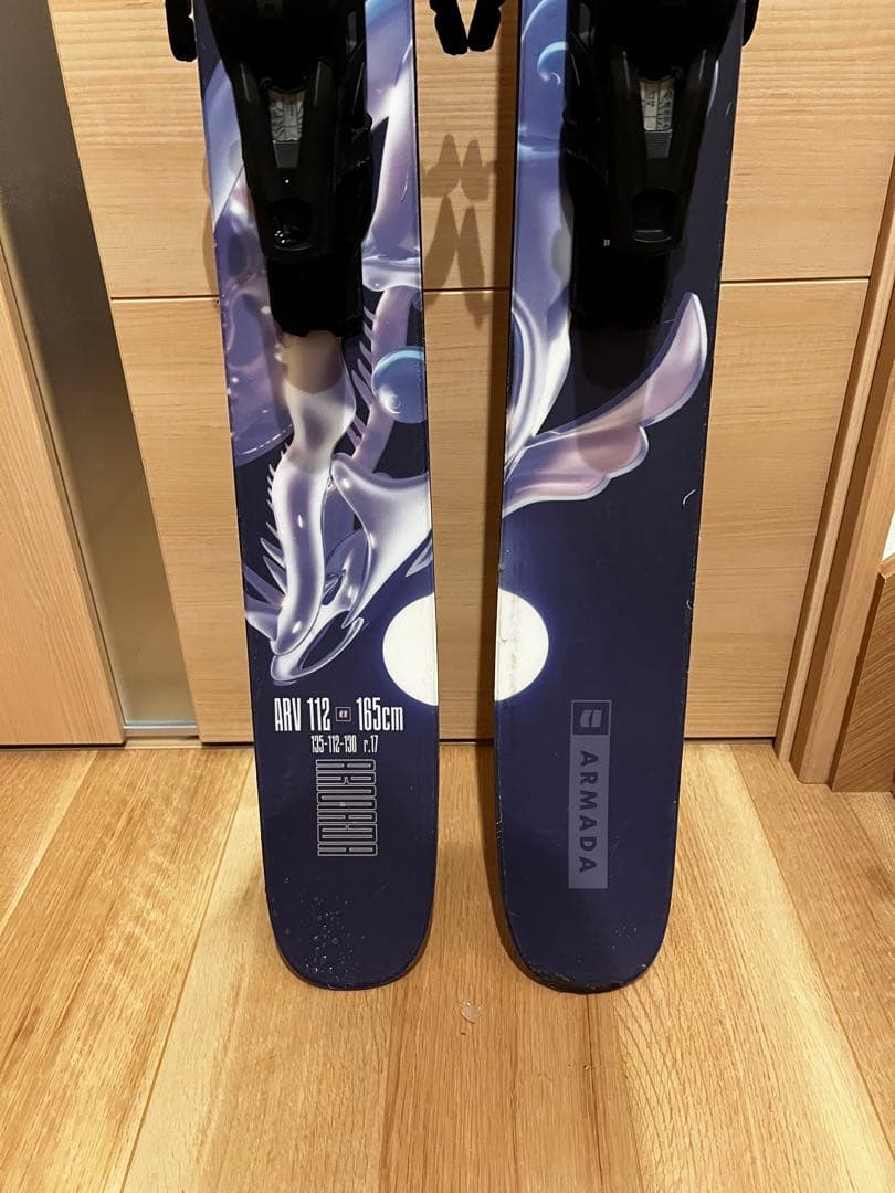 スキー armada arv112 165cm