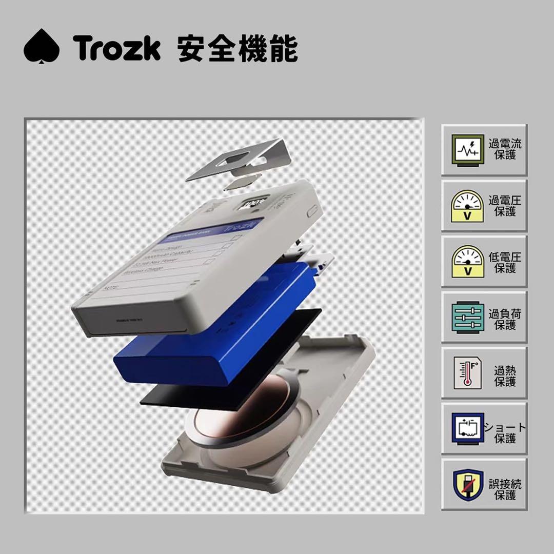 モバイルバッテリー TP09U レトロ フロッピー型 10000mAh 64GB