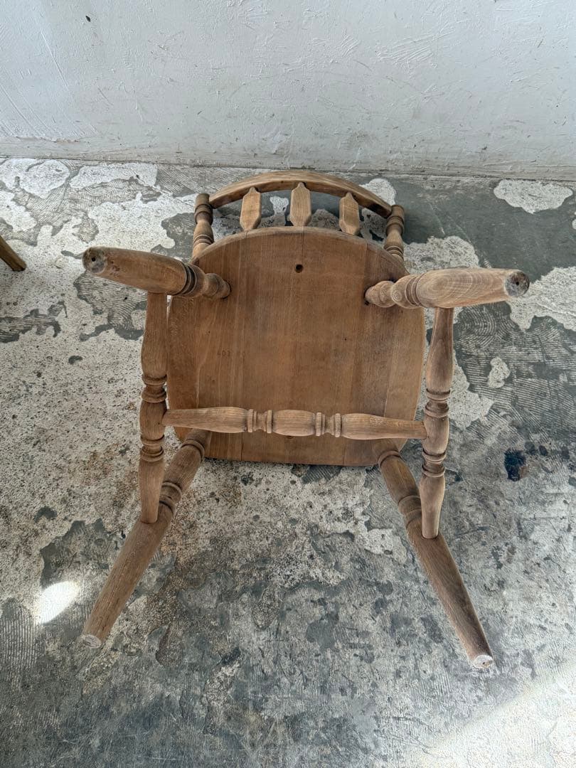 ビンテージ ダイニングチェア　カフェチェア 剥離 no3