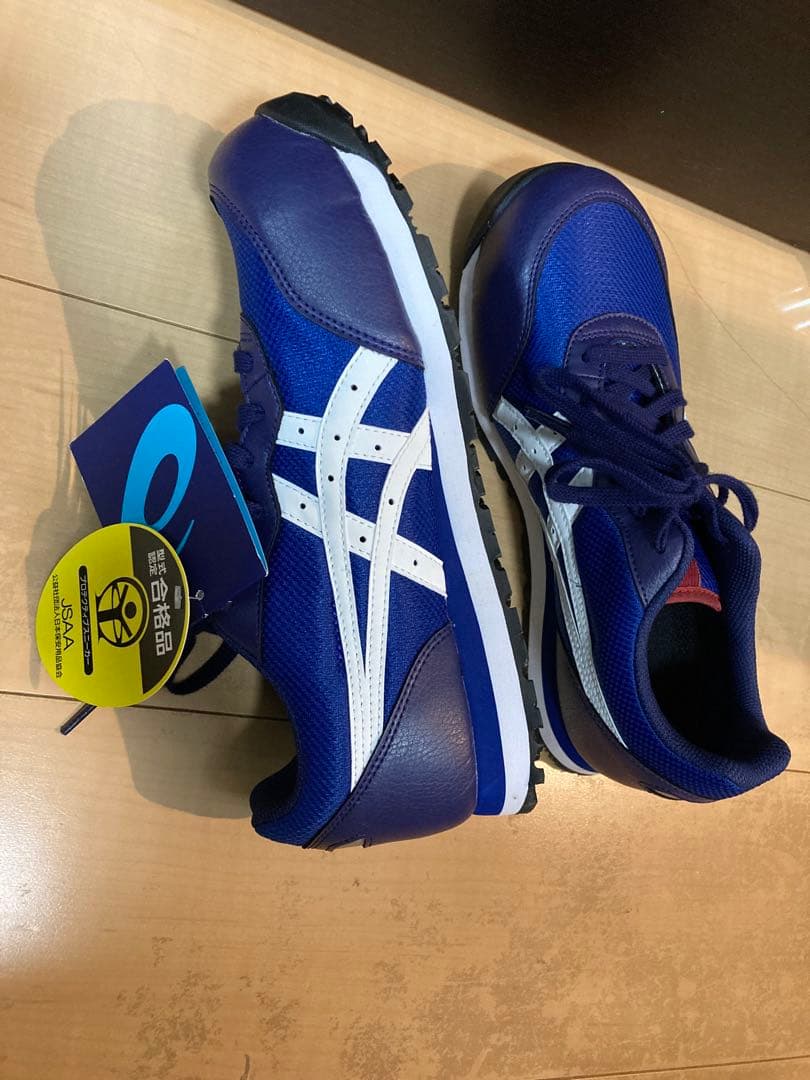 アシックス 安全靴 ウィンジョブ ブルー