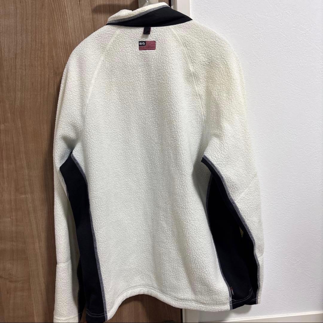 BRIEFING フリースジャケット ホワイト