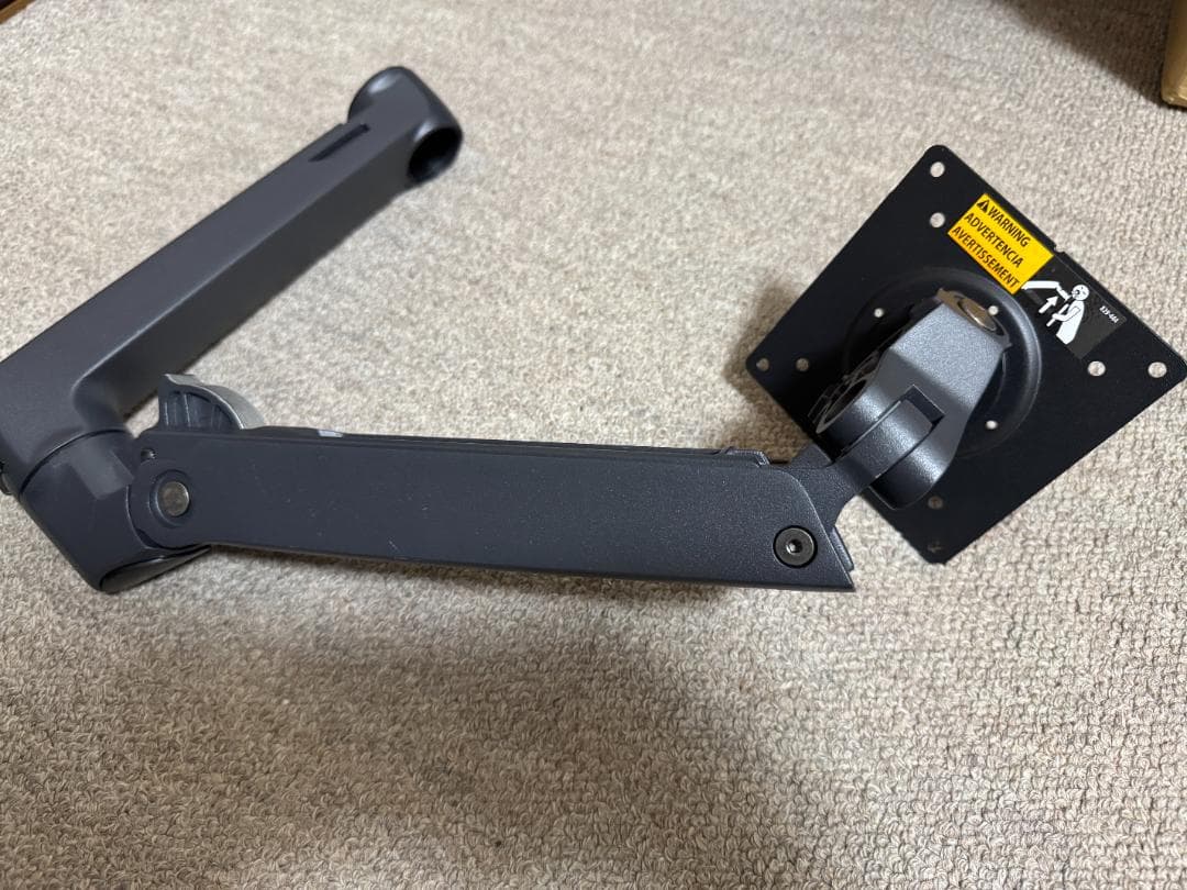 ERGOTRON/エルゴトロン LX モニターアーム マットブラック