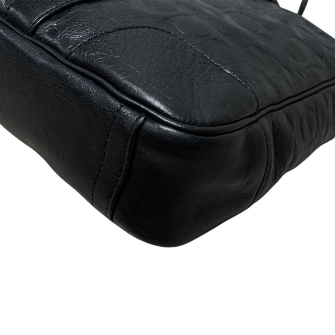 超美品 COACH コーチ メンズ ビジネスバッグ ブリーフケース 黒