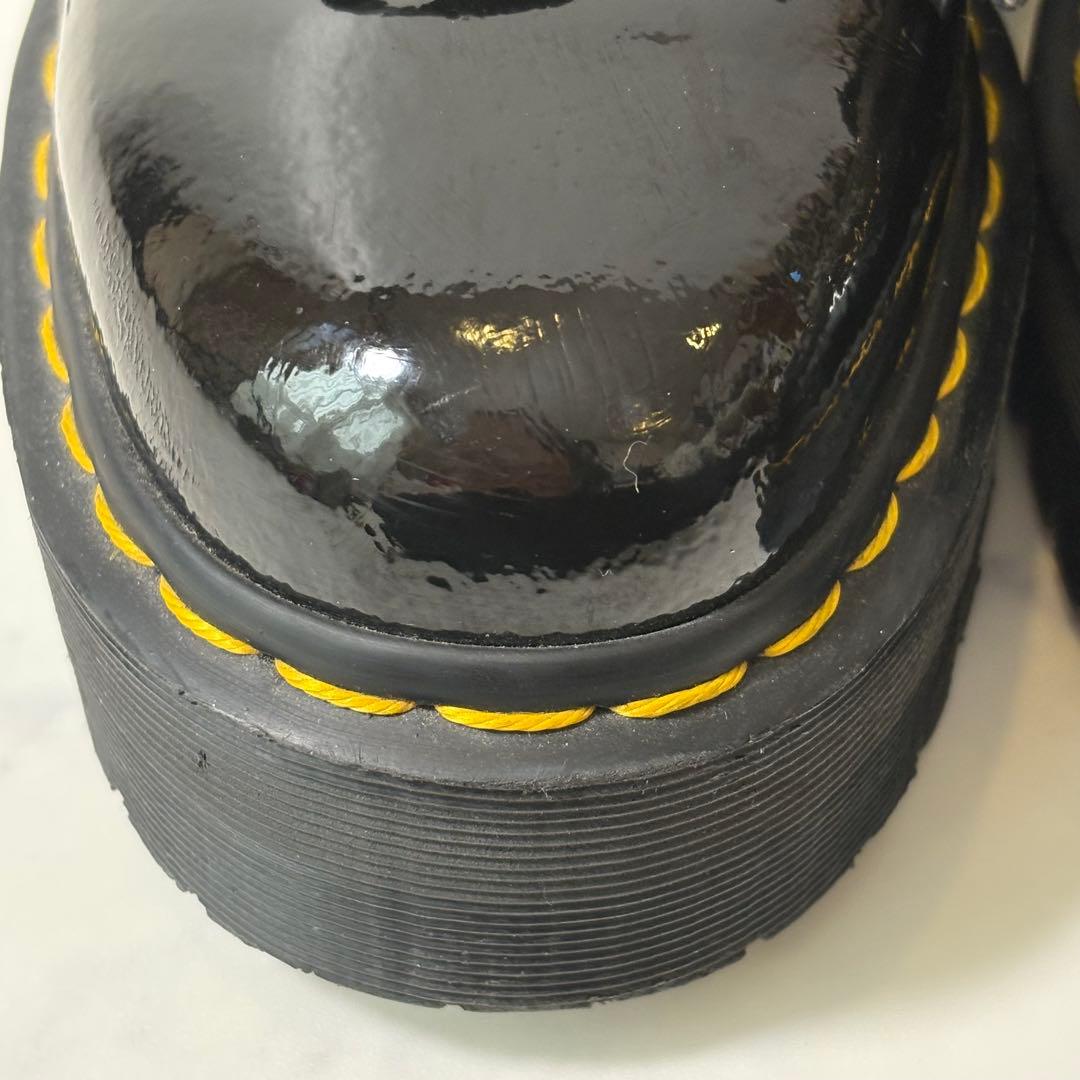 極美品 Dr.Martens holly エナメル UK6 厚底　25