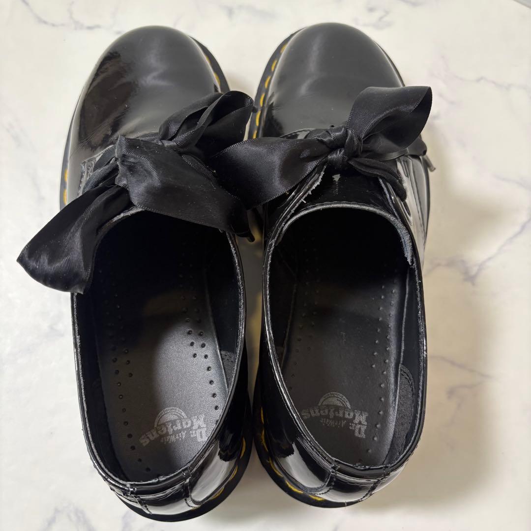 極美品 Dr.Martens holly エナメル UK6 厚底　25