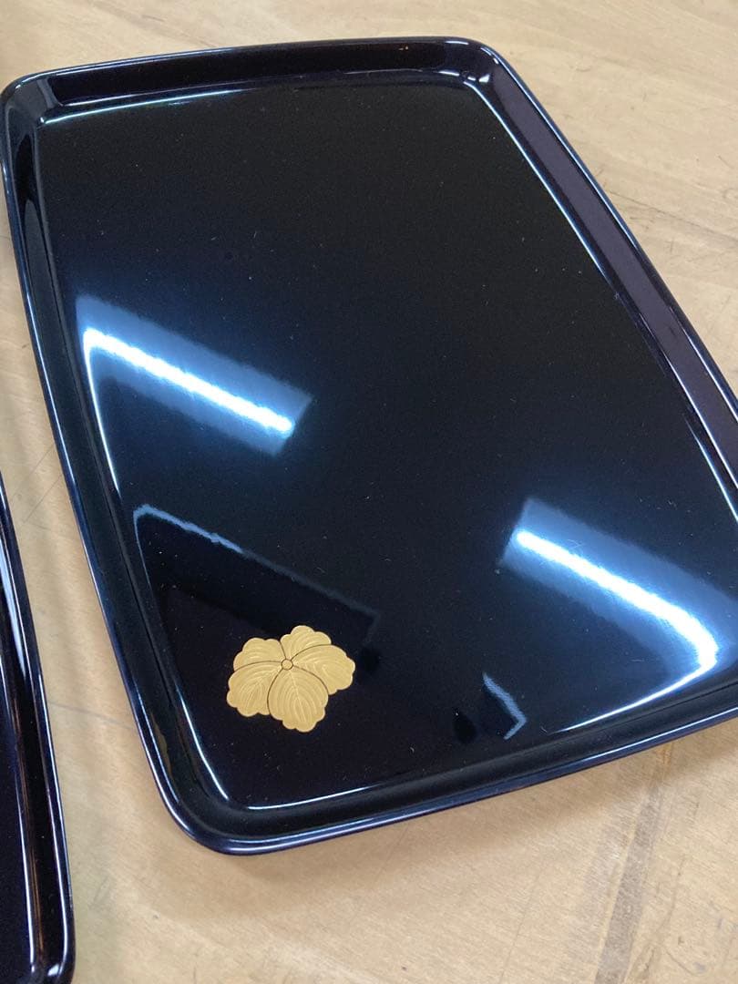 輪島塗　祝議盆　３枚セット　蔦　蔦紋