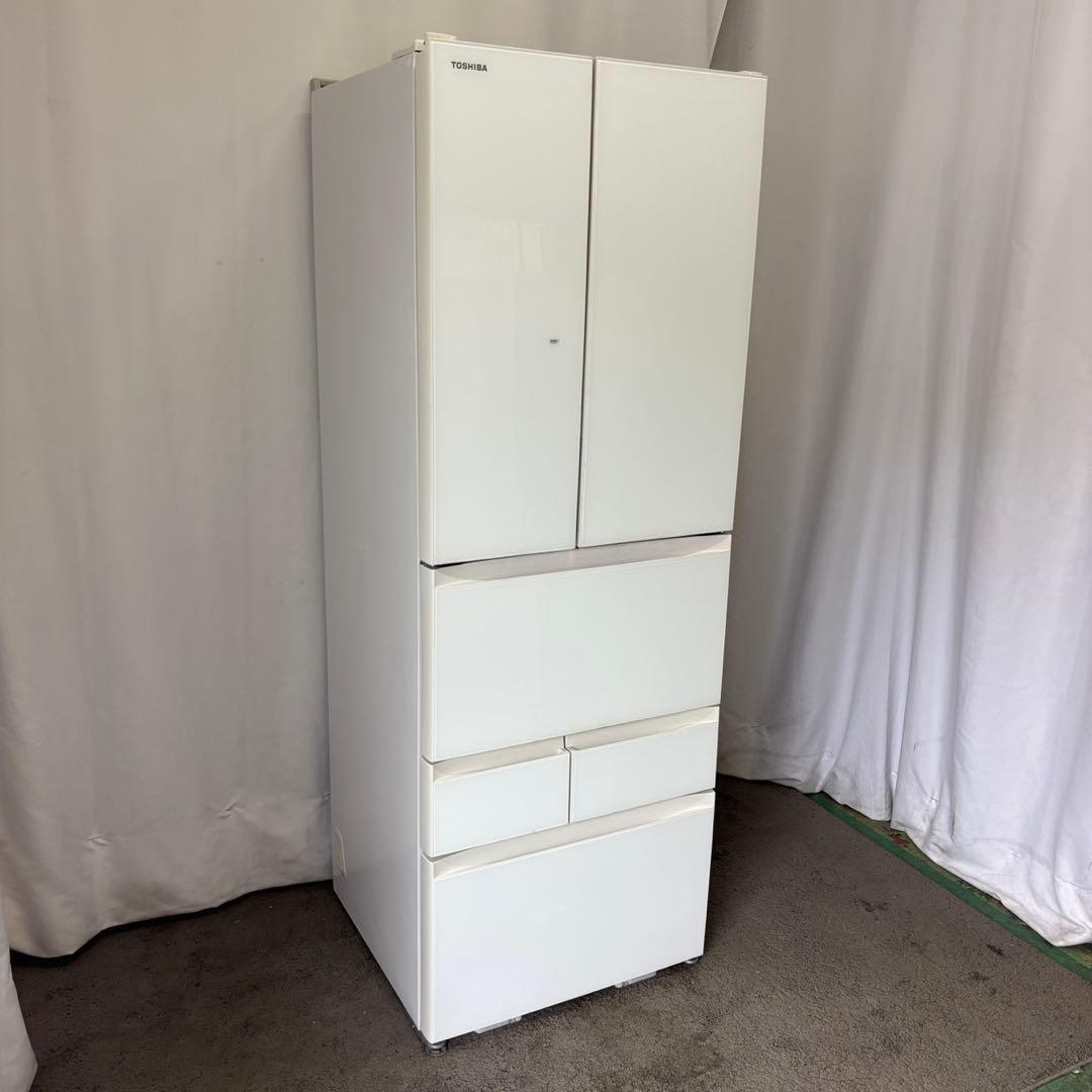 144❤️　冷蔵庫　東芝　400ℓ〜500ℓ　大型　綺麗　フレンチドア　設置無料