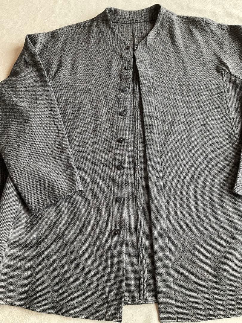 ヨーガンレール　ウールコットン平　ブラウス　未使用品　2023年