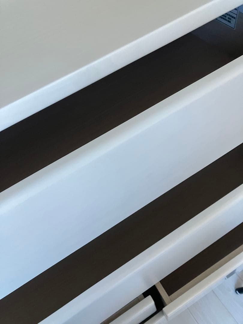 【最終価格】ニトリ ハイチェスト(オウカ2 DVD90HC WH)