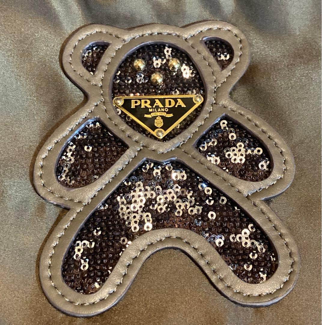 PRADA レディースエコバッグ オリーブグリーン