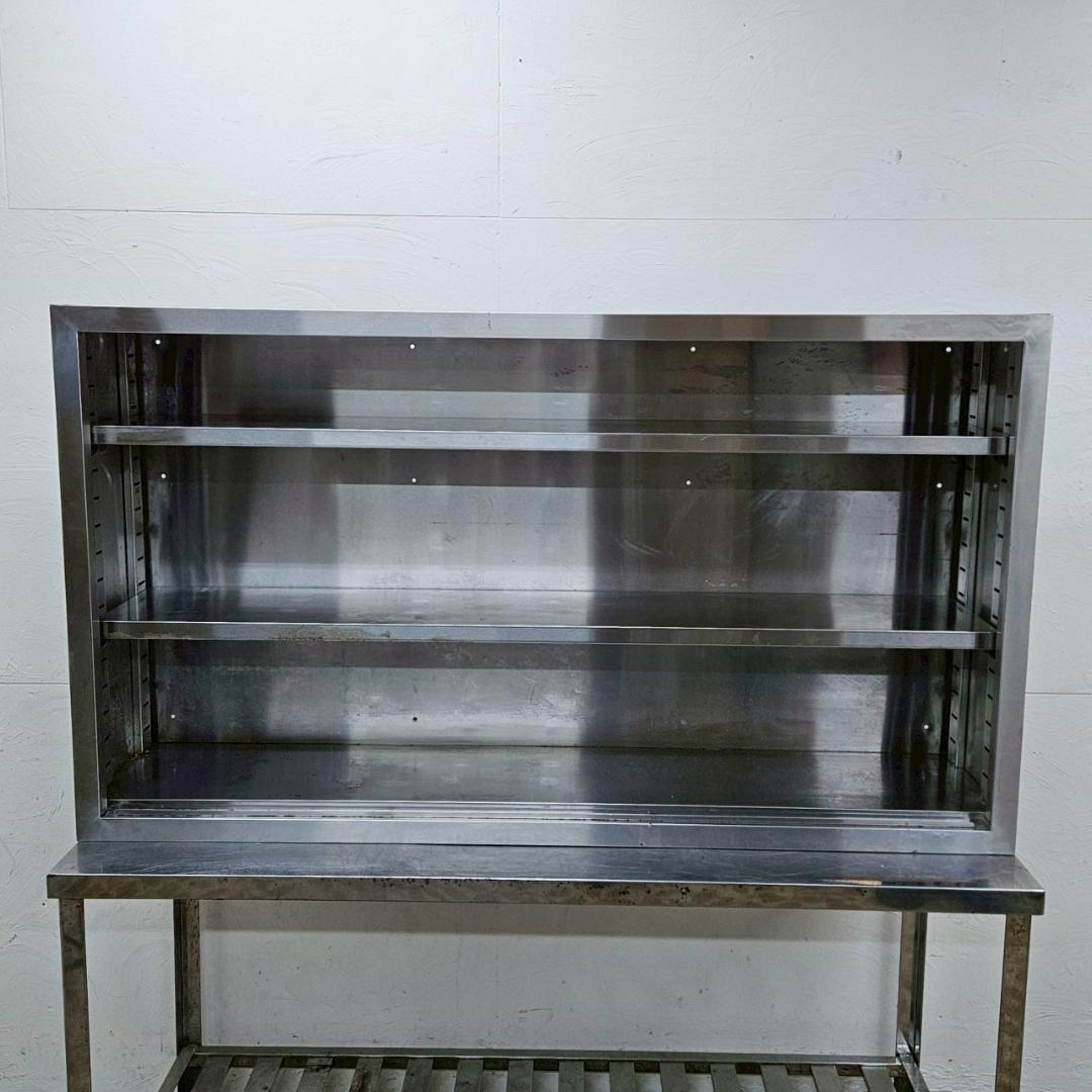 ステンレス 吊戸棚 W1500×D350×H850mm 吊り戸 厨房用品 収納棚