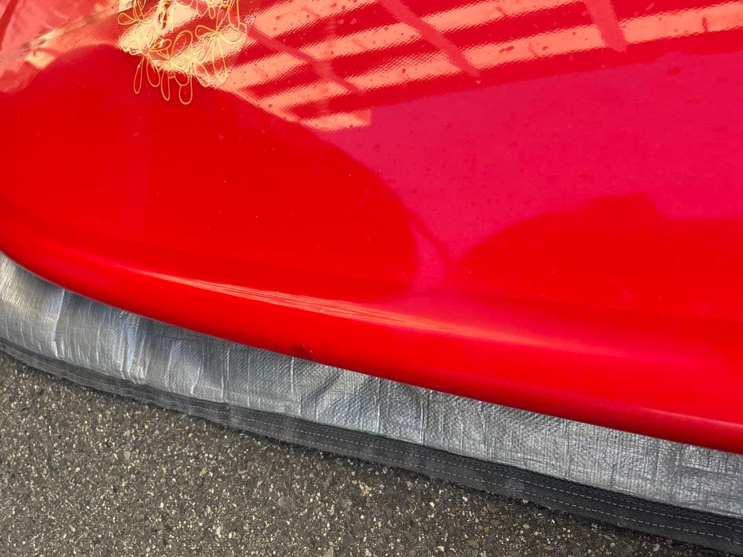 ハーバーロングボード 赤9.2ぐらいです。気になるところは樹脂塗りしています