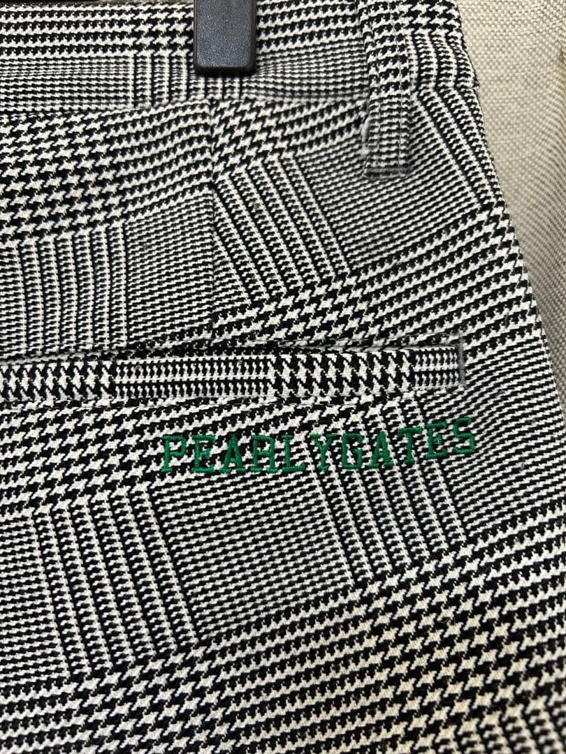 正規品 パーリーゲイツ 千鳥格子 グレンチェック柄 パンツ