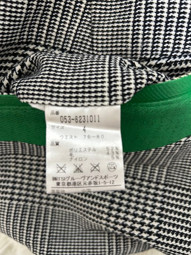 正規品 パーリーゲイツ 千鳥格子 グレンチェック柄 パンツ