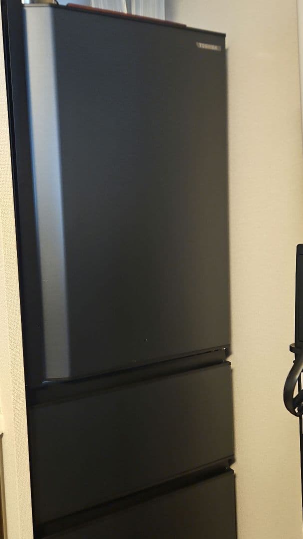 東芝 GR-V36SC(KZ) 冷蔵庫 356L 右開 5年保証 黒