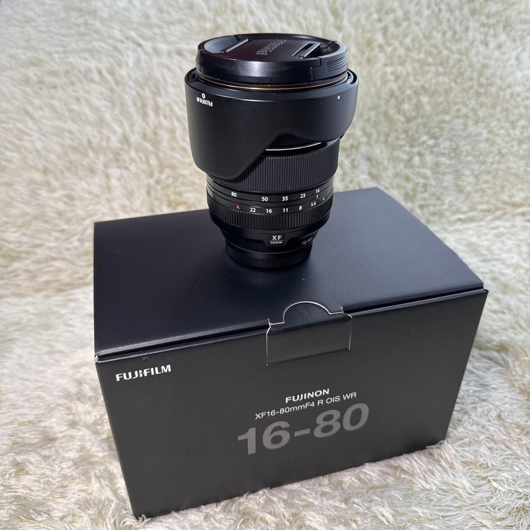 美品 FUJIFILM レンズ XF16-80mm F4 R OIS WR