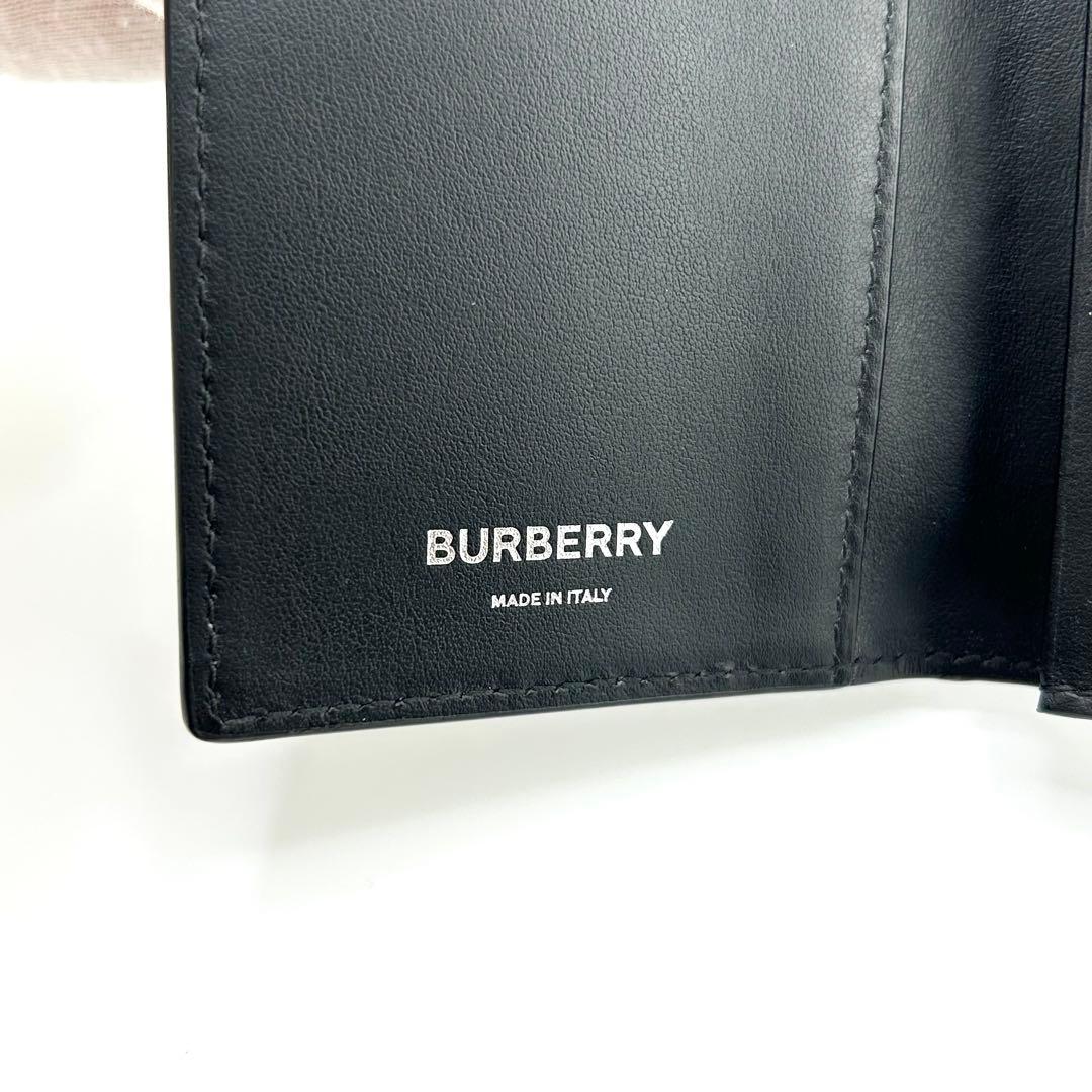 ✨極美品✨　バーバリーロンドン　名刺入れ　カードケース　エンボスチェック　レザー