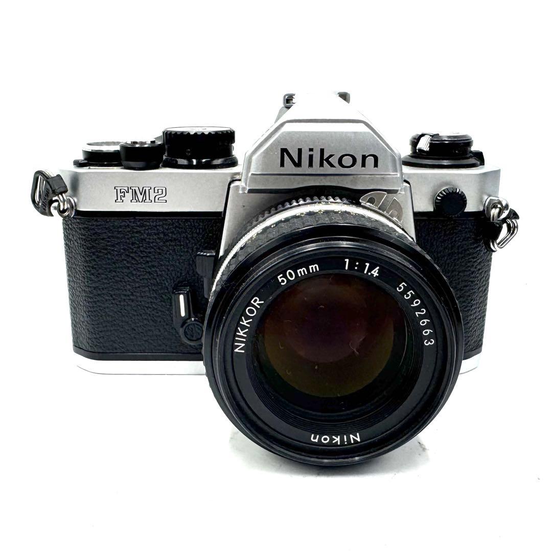 動作良好 Nikon FM2 & Ai-S 50mm F1.4 シルバー