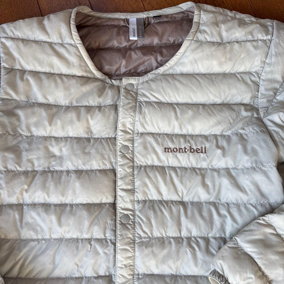mont-bell アイボリー ダウンジャケット