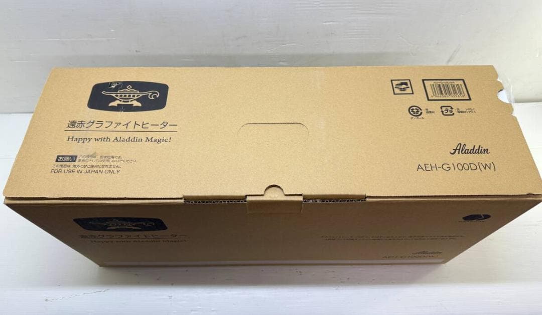 Aladdin アラジン 遠赤グラファイトヒーター AEH-G100D(W)