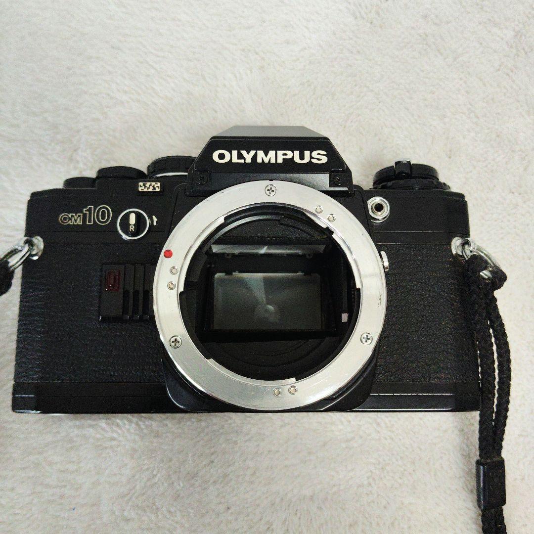 ■ボディ美品■OLYMPUS OM-10 ブラックボディフィルムカメラセット