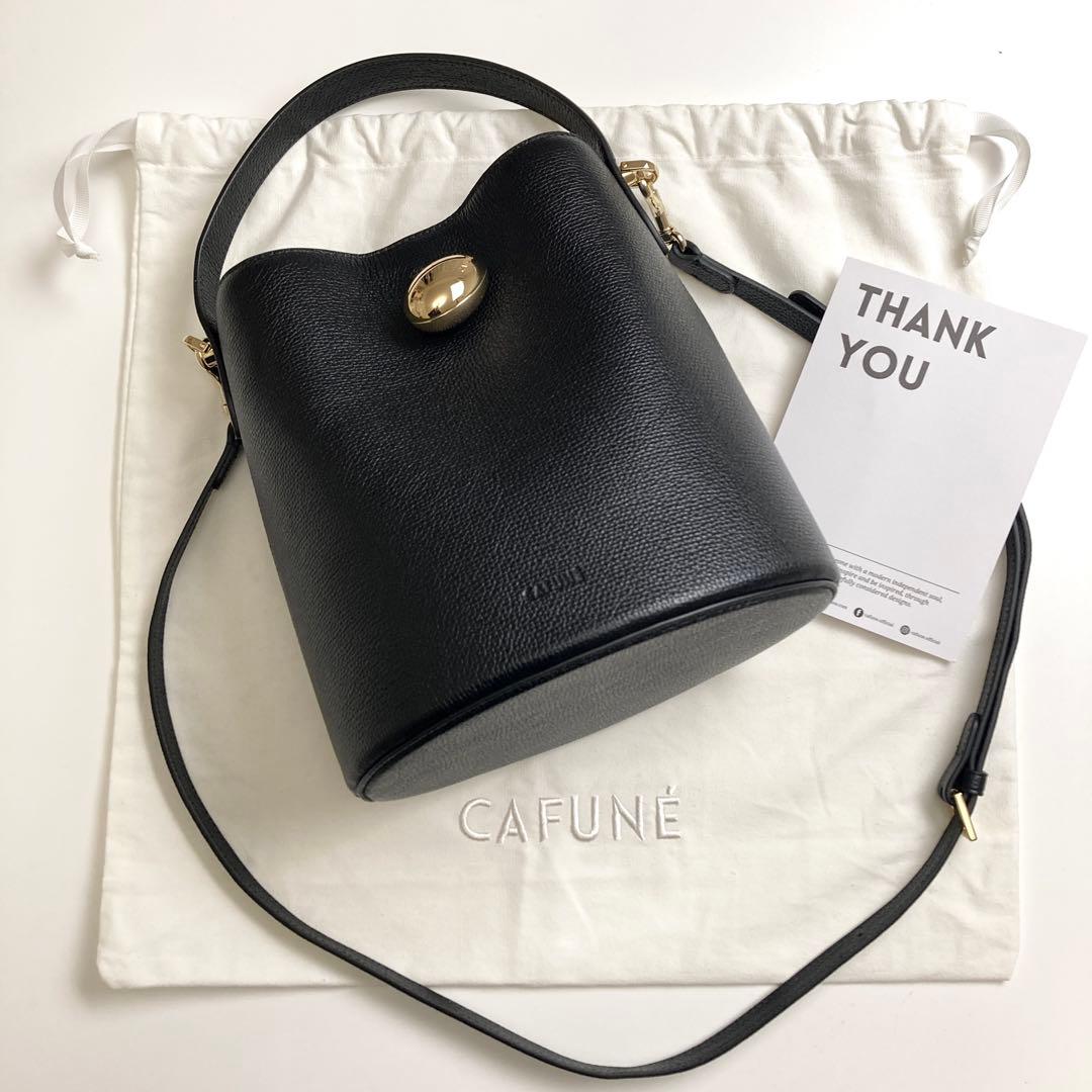 t*n様 ❤️極美品❤️CAFUNE EGG BUCKET - BLACK ショ