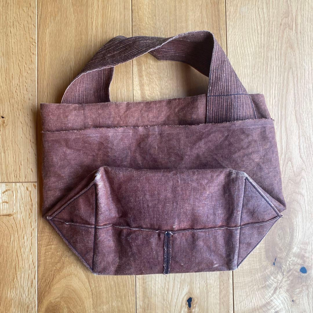 yurukuru 柿渋染め　バック　ブラウン