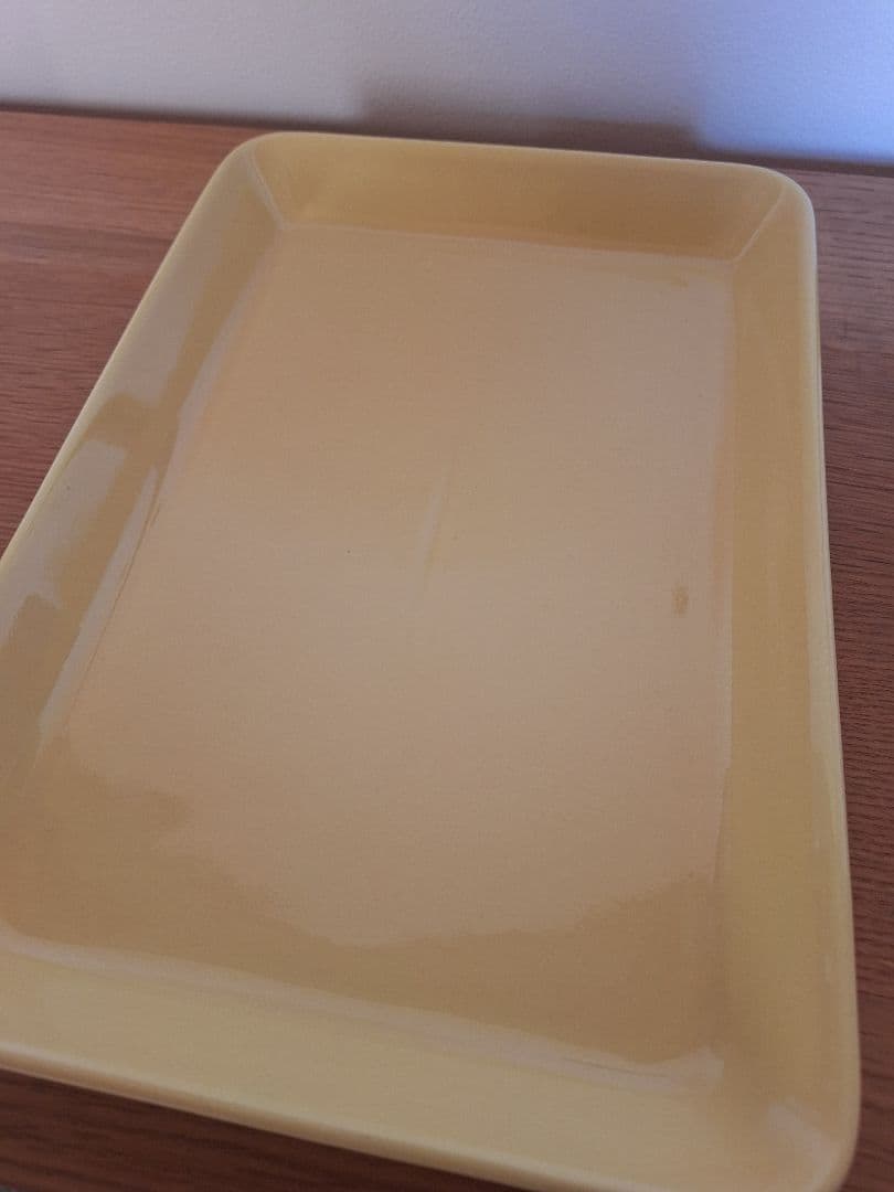 アラビア キルタ スクエアプレート イエロー 北欧 食器 器 皿 プレート